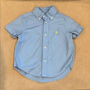 2T Polo by Ralph Lauren Light Blue Kids Button Down Shirt